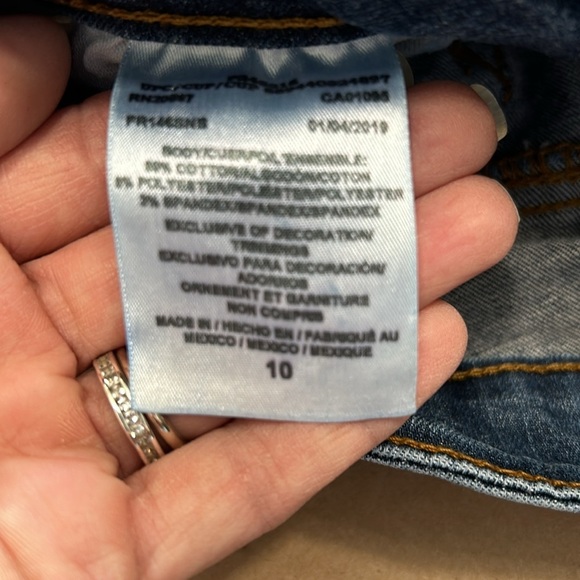 Dickies Blue Ankle Jean Size 10 - Picture 10 of 11